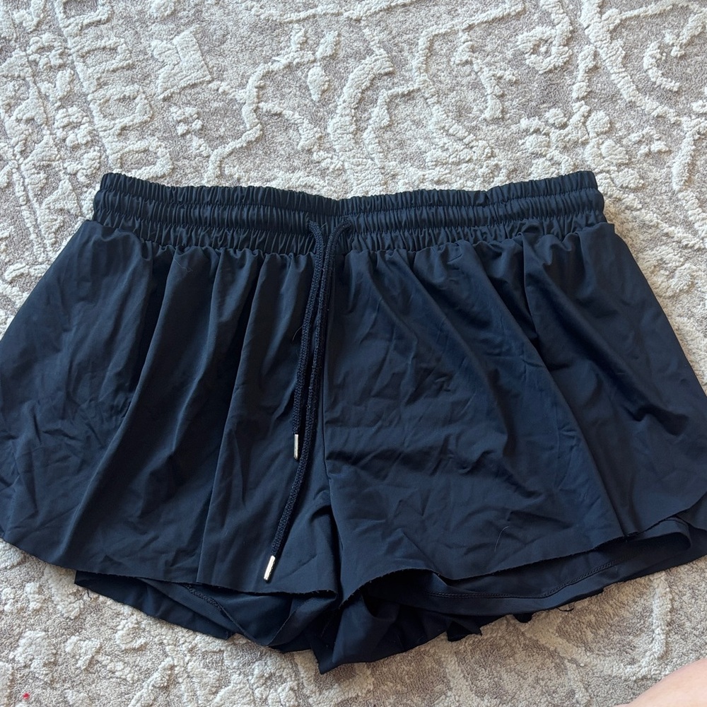 Ultra Flirt Black Athletic Shorts